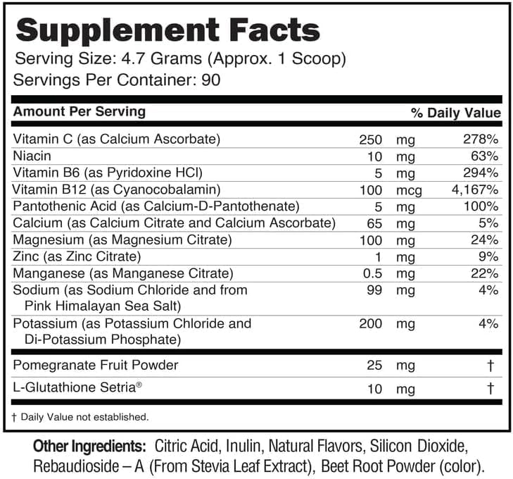 Zero-calorie JUNP electrolyte powder with no artificial colors or flavors.