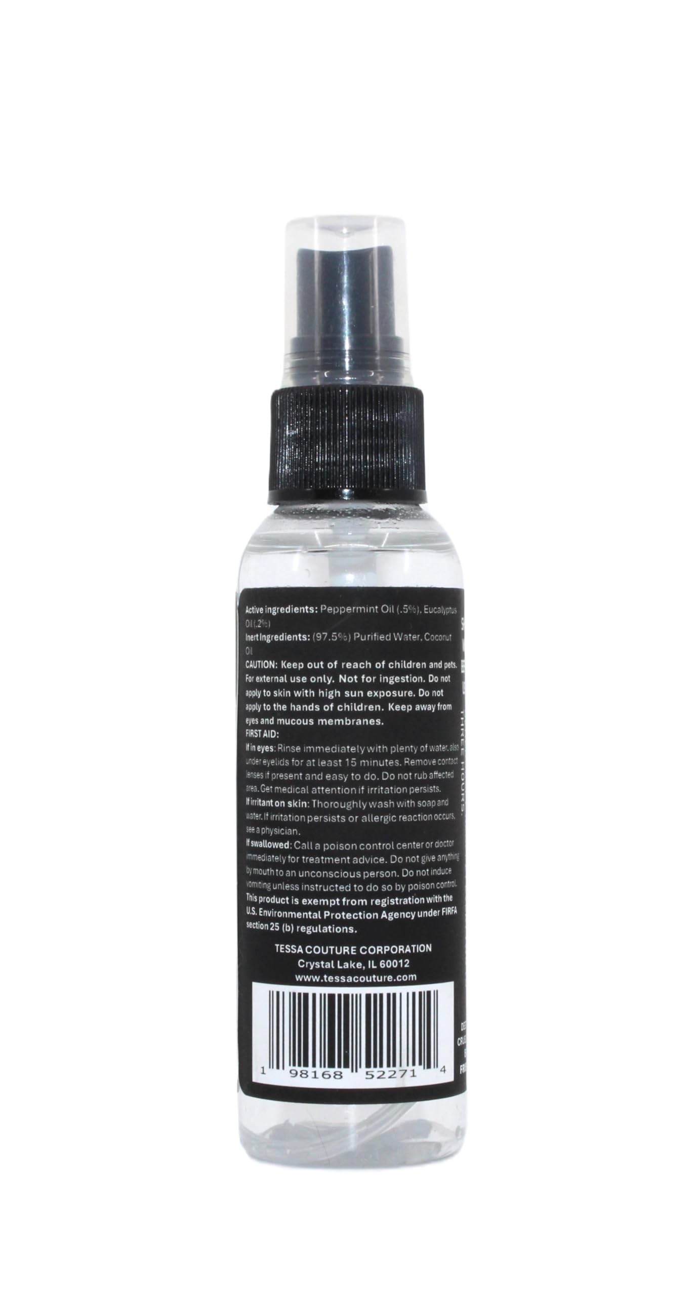 Just Buzz Off lavender-scented formula masks odors while repelling pests.