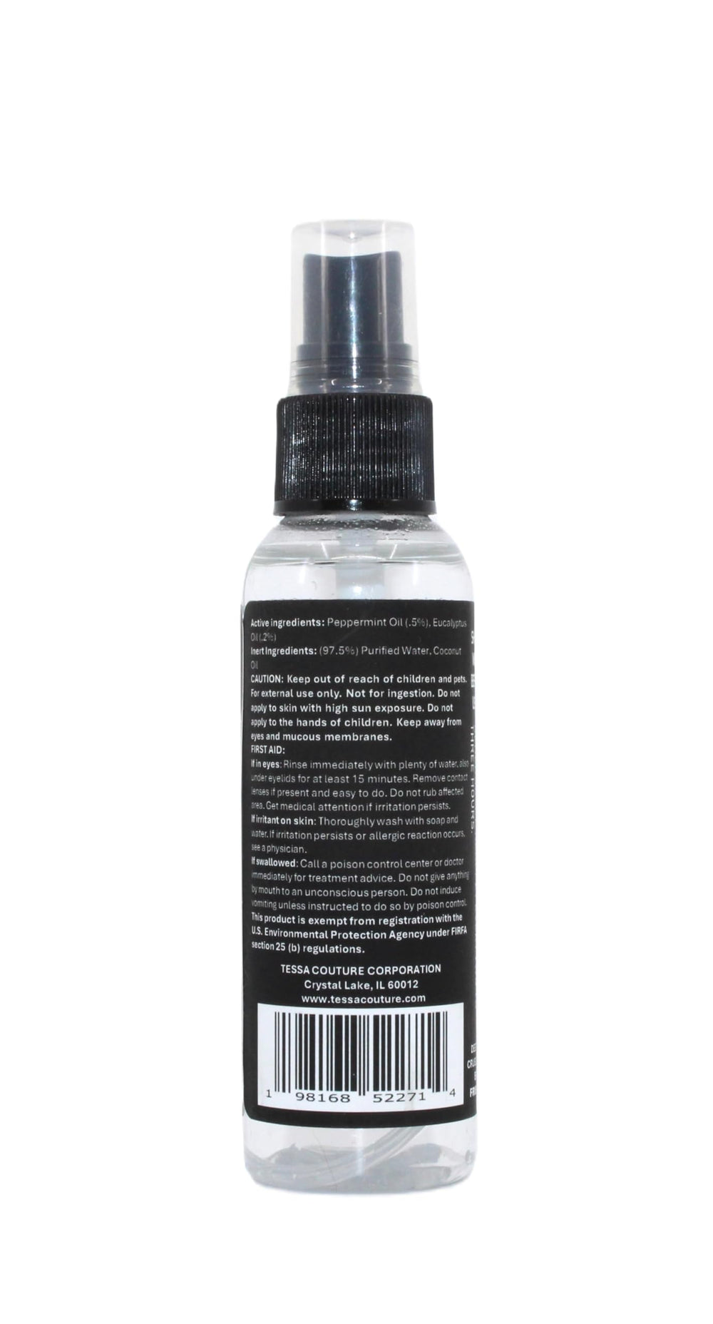 Just Buzz Off lavender-scented formula masks odors while repelling pests.