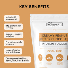JUST INGREDIENTS baking-ready powder adds flavor and protein to meals
