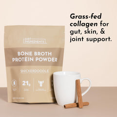 Just Ingredients grass-fed beef protein and collagen blend