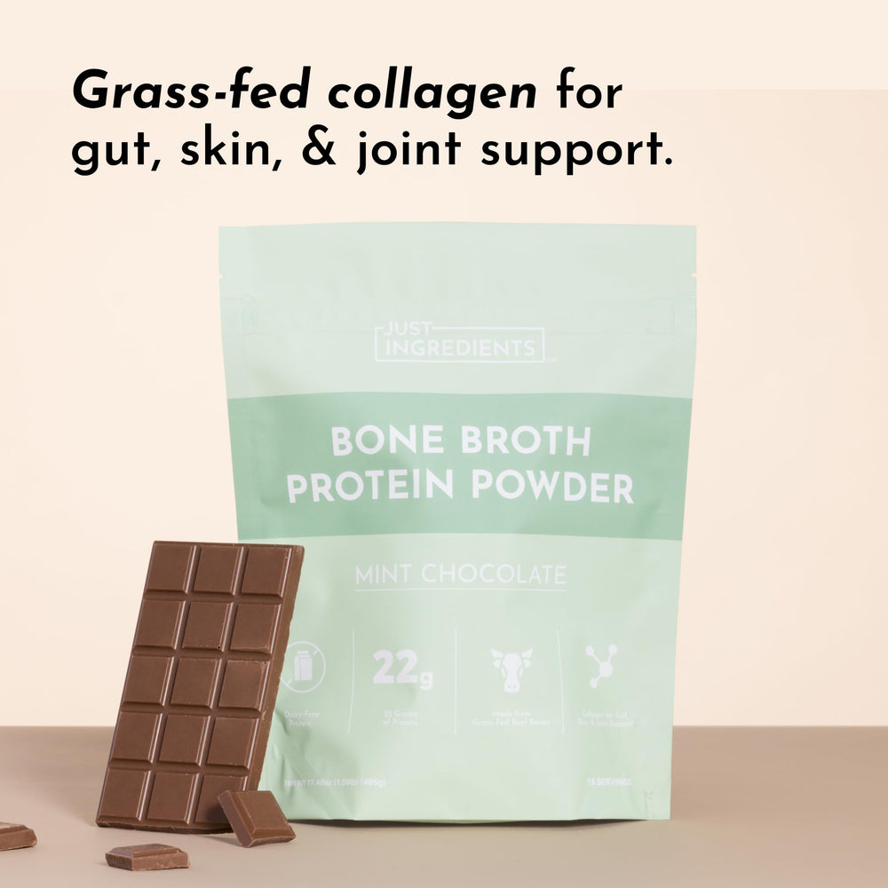 Just Ingredients coconut MCT oil blend bottle highlighting energy support