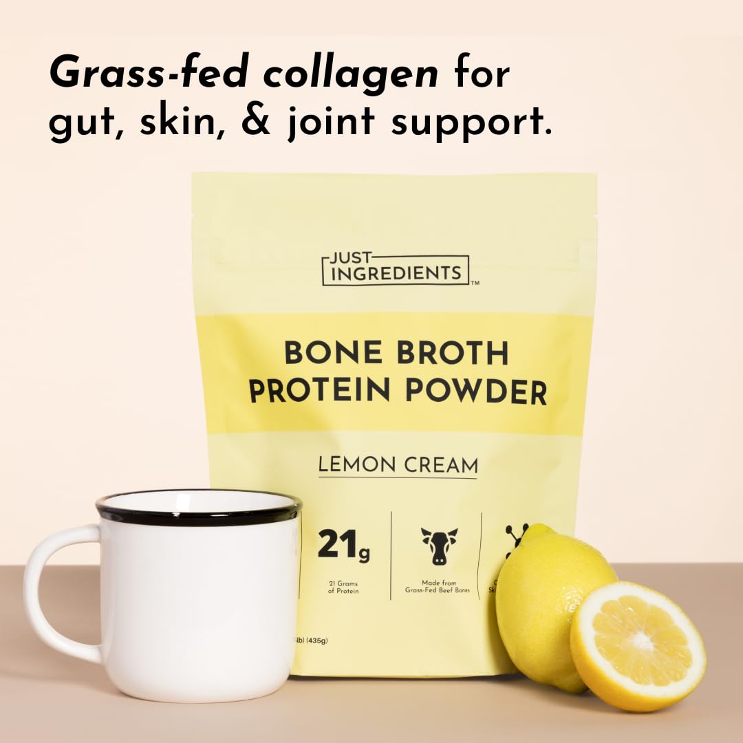 JUST INGREDIENTS Lemon Cream flavor swirls in milk for a creamy dairy-free option.
