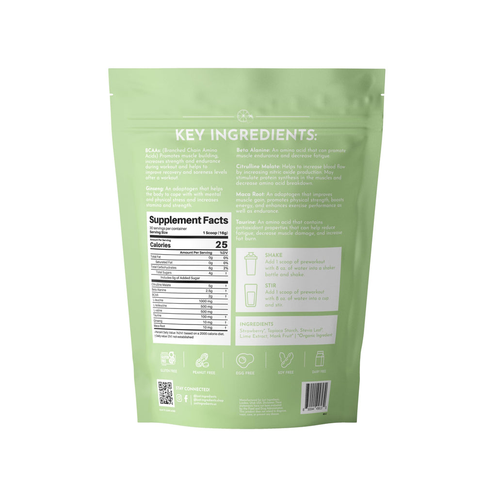 JUST INGREDIENTS organic beet root blend close-up showcases plant-powered fueling for training.
