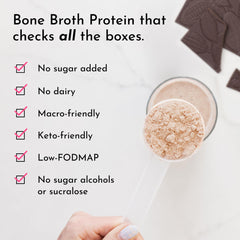Just Ingredients no artificial flavors label on mint chocolate mix