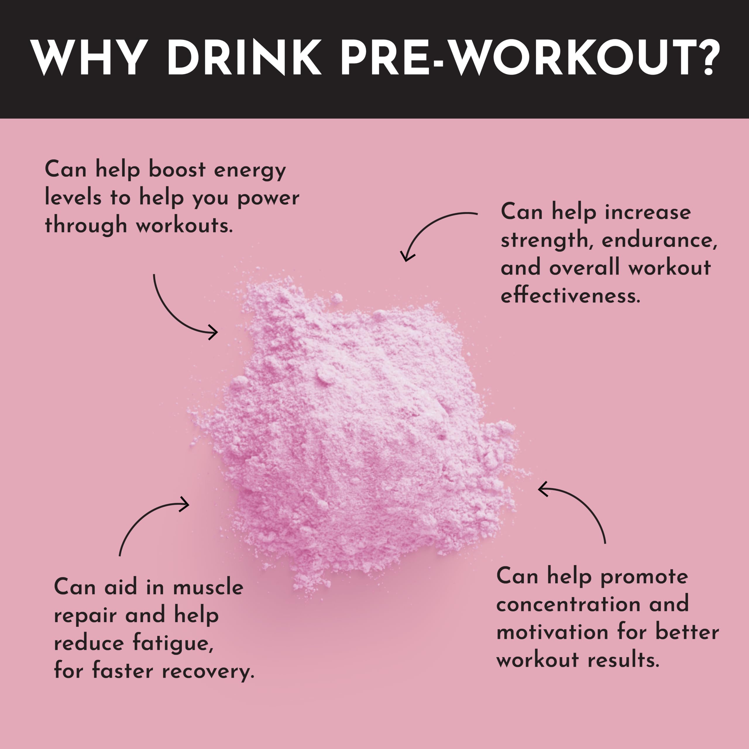 Just Ingredients Pre-Workout Raspberry Lemonade ingredients panel highlights clean label benefits.