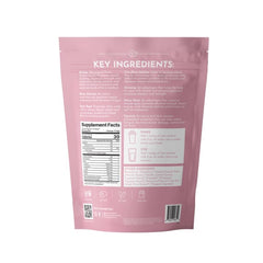 Just Ingredients Pre-Workout Raspberry Lemonade pour demonstrates rapid caffeine delivery for training.