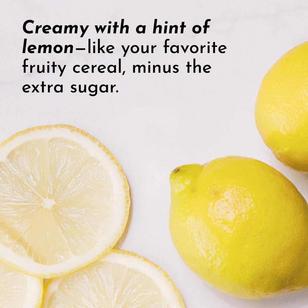 JUST INGREDIENTS Protein bowl with Lemon Cream mix offers versatile daily nutrition.