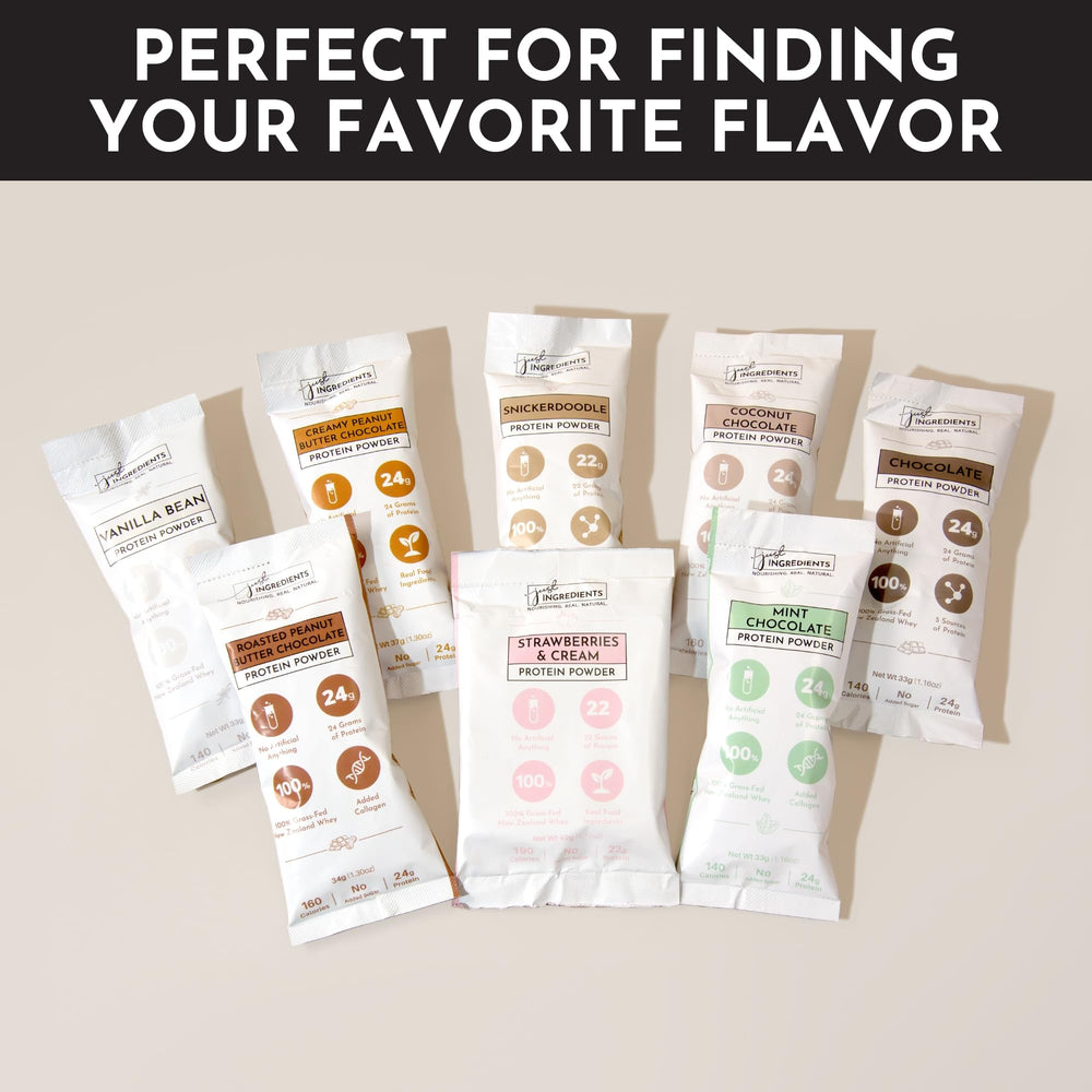 JUST INGREDIENTS coconut milk protein scoop adds creamy texture to shakes.