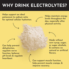 JUST INGREDIENTS Tropical Paradise Electrolytes trace minerals show purity and reliable labeling.
