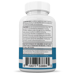 Justified Laboratories Glucotrust Max 60 capsules ready for a month-long supply.