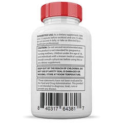 Quick swallow visual for Justified Laboratories Vital Grow XL Extreme capsules.