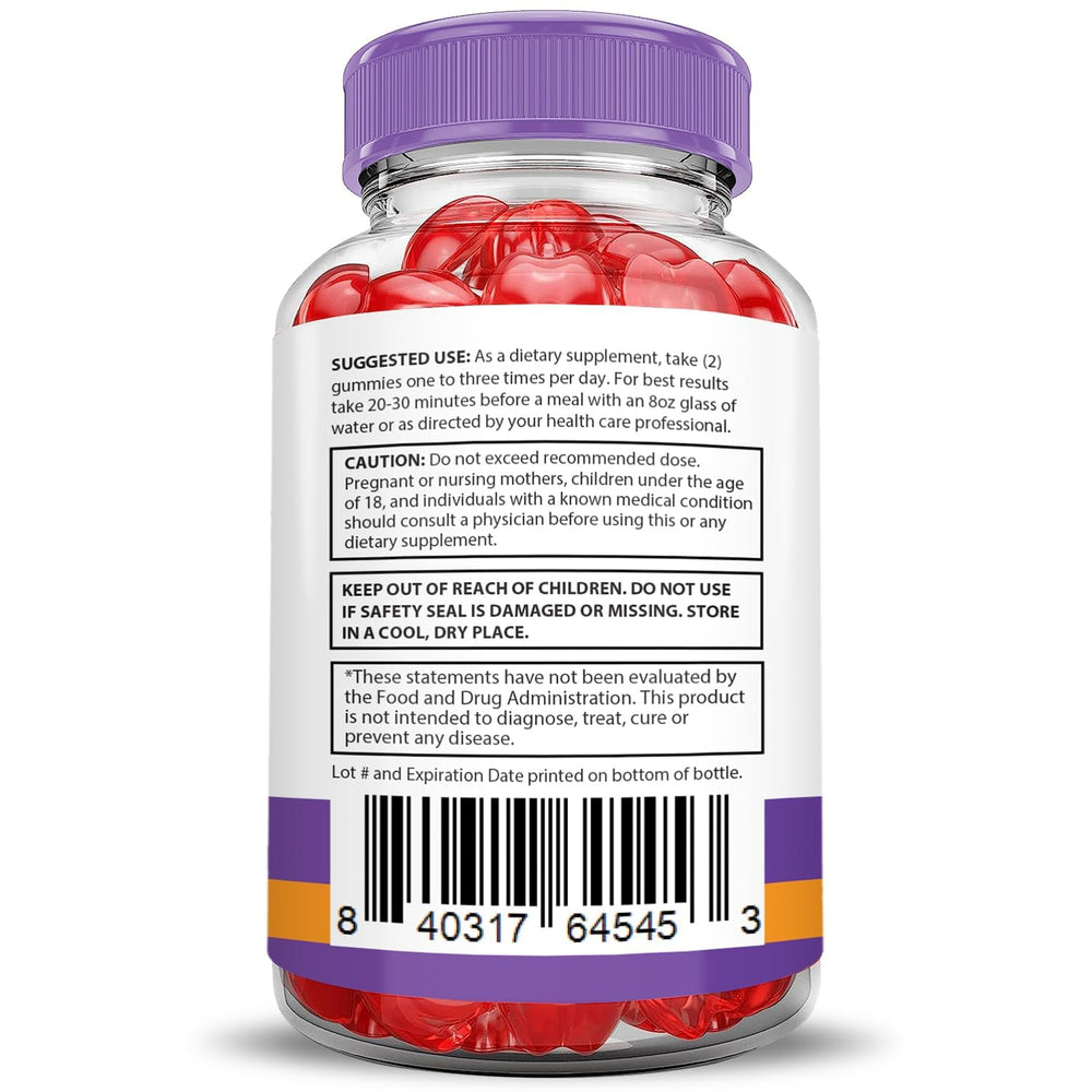 GMO-free vegan label on Justified Laboratories gummies