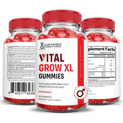 Justified Laboratories Vital Grow XL flavor swatch hints at tangy natural taste
