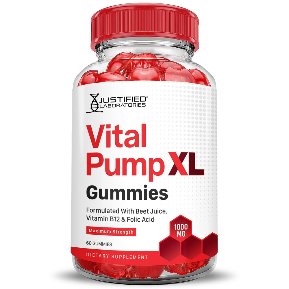 Apple cider vinegar element in Vital Pump XL suggests tangy flavor profile.
