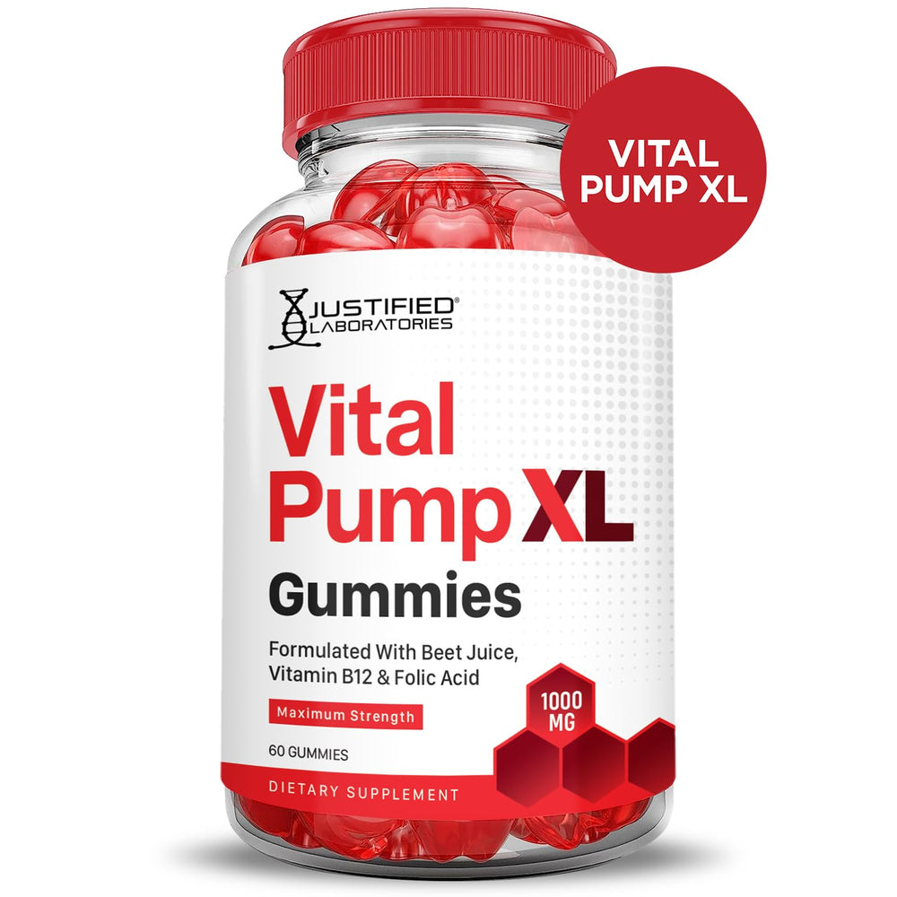 Beet juice and beet powder ingredients visible in Justified Laboratories Vital Pump XL