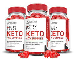 Justified Laboratories Activboost Keto ACV bottle for a convenient daily routine.