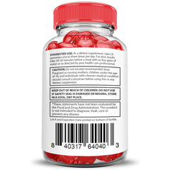 Justified Laboratories Blast Off Keto ACV Gummies GMP facility seal close-up