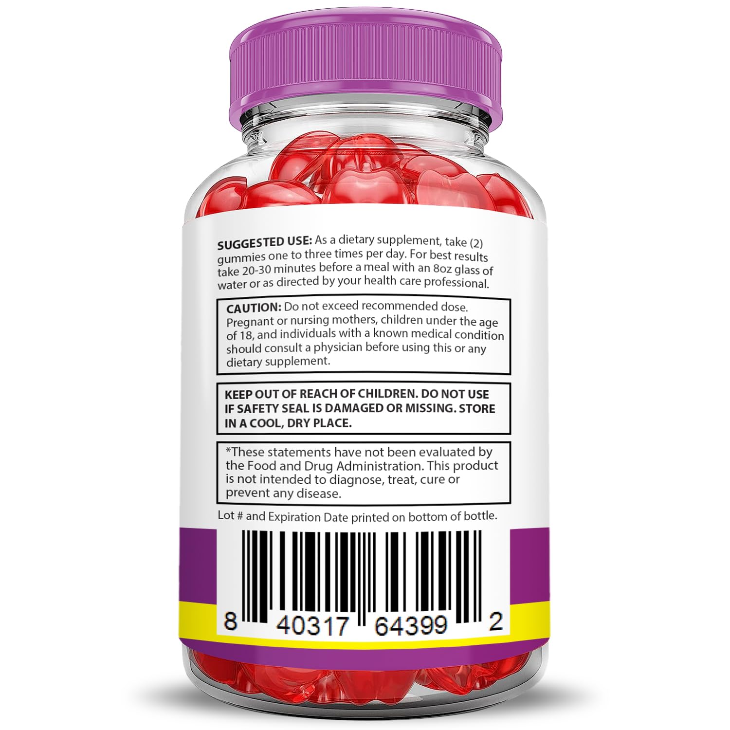 Justified Laboratories Fast Active Keto ACV Gummies pectin-based, soft chewy texture.