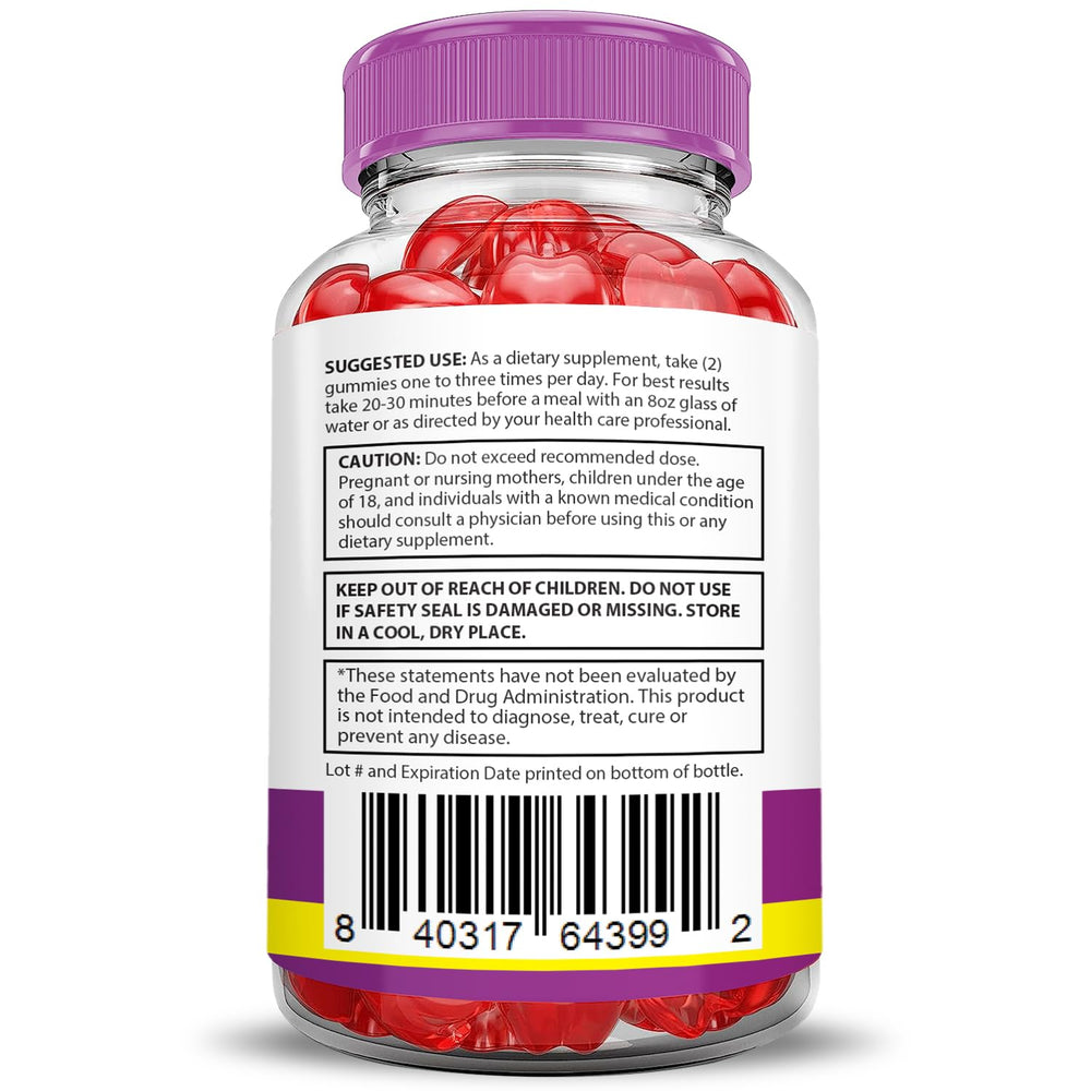 Justified Laboratories Fast Active Keto ACV Gummies pectin-based, soft chewy texture.