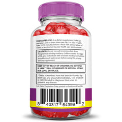Justified Laboratories Fast Active Keto ACV Gummies pectin-based, soft chewy texture.