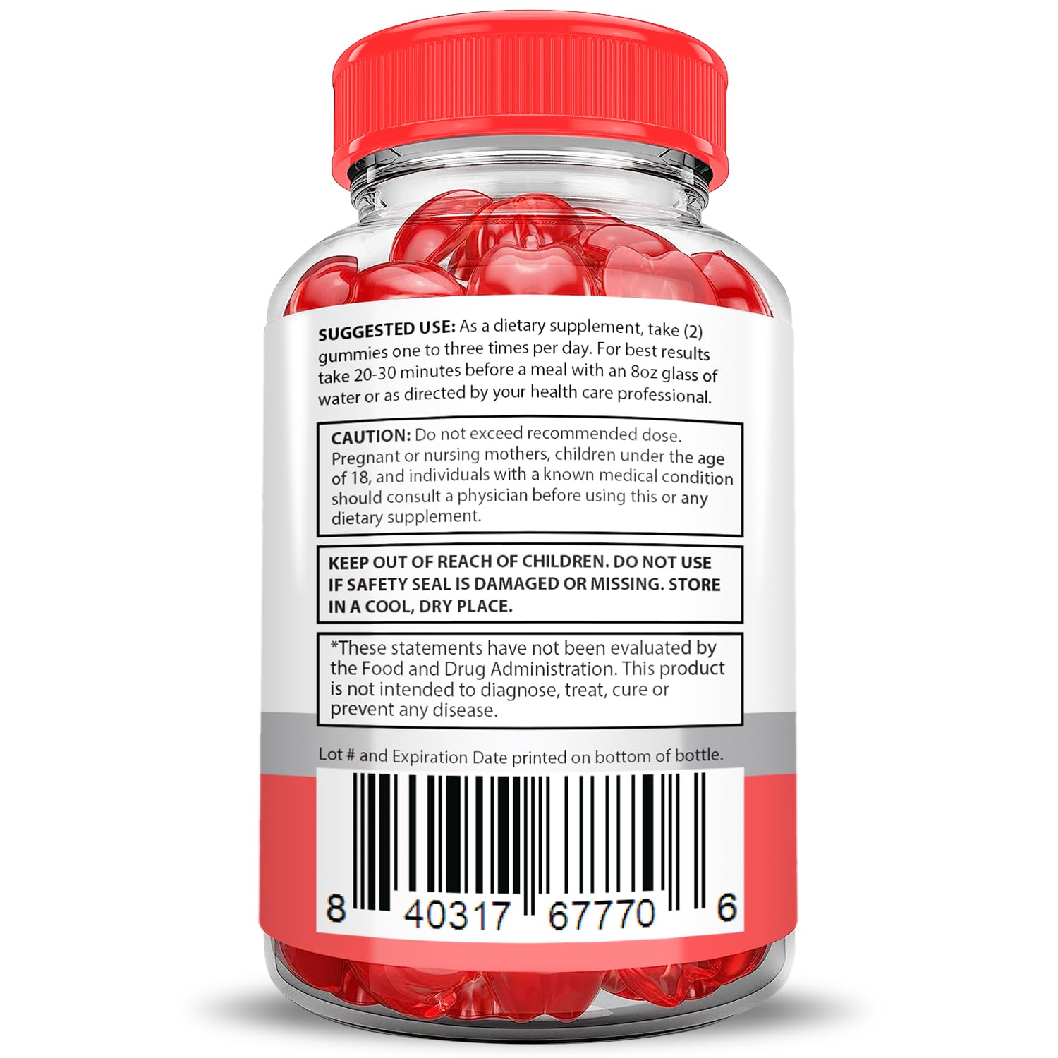 Justified Laboratories Keto Bites ACV Gummies vegan and non-GMO formulation