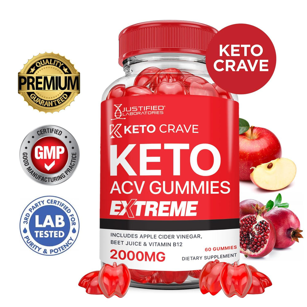 Justified Laboratories Keto Crave Gummies ingredient blend highlighting beet root and B12