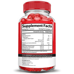 Justified Laboratories Keto Crave Gummies pack showing convenient daily dose for on-the-go