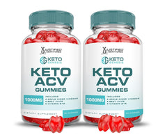 Justified Laboratories Keto Genesis gummies packaging for convenient daily use
