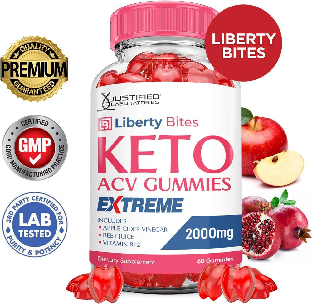 Liberty Bites gummies ingredients include beet juice and natural color