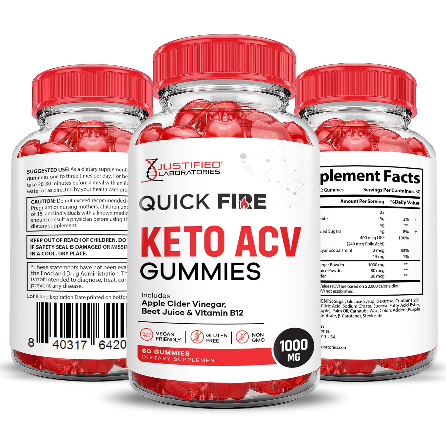 GMP-certified production of Justified Laboratories gummies