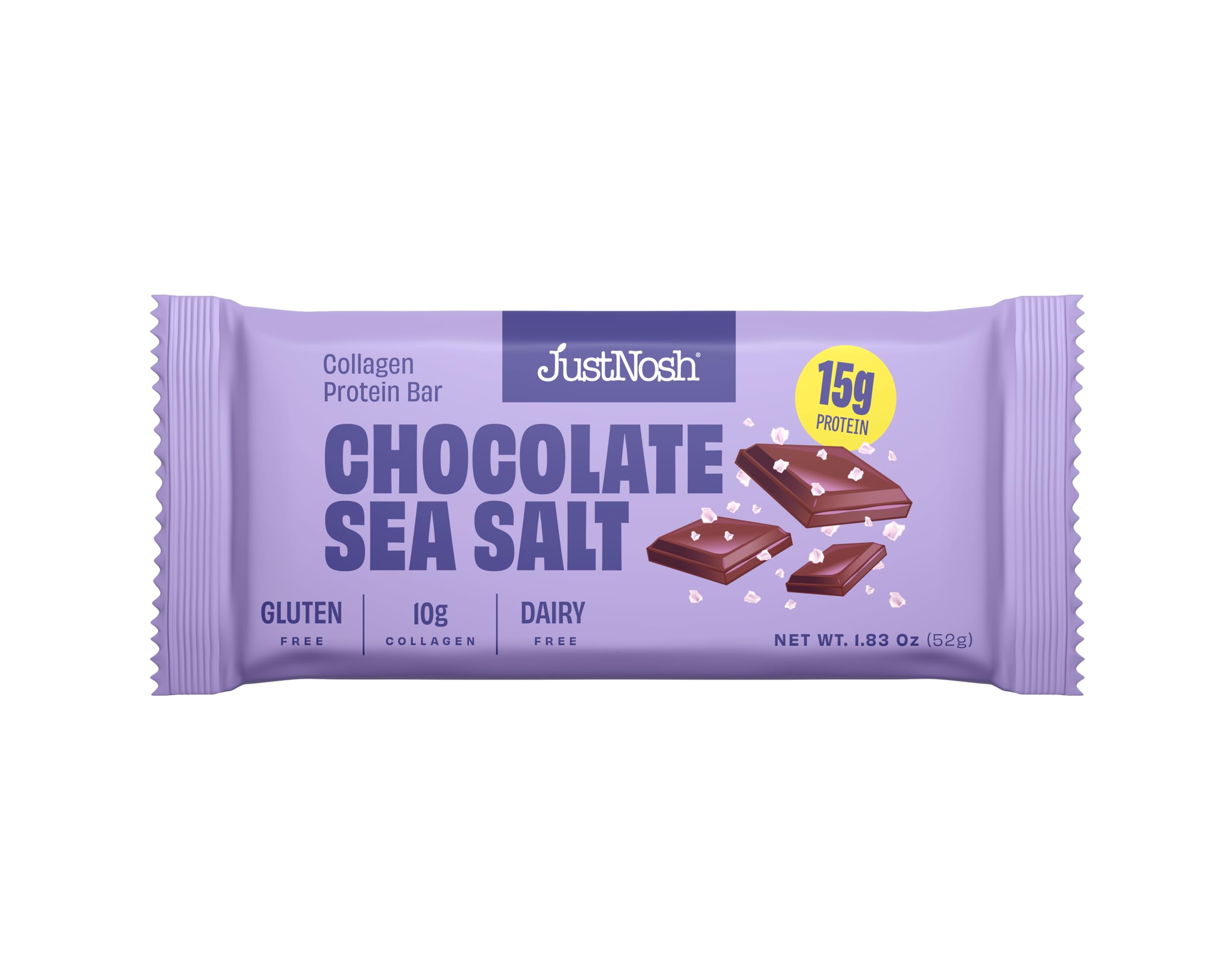 JUSTNOSH bars with travel setup for busy days on the go