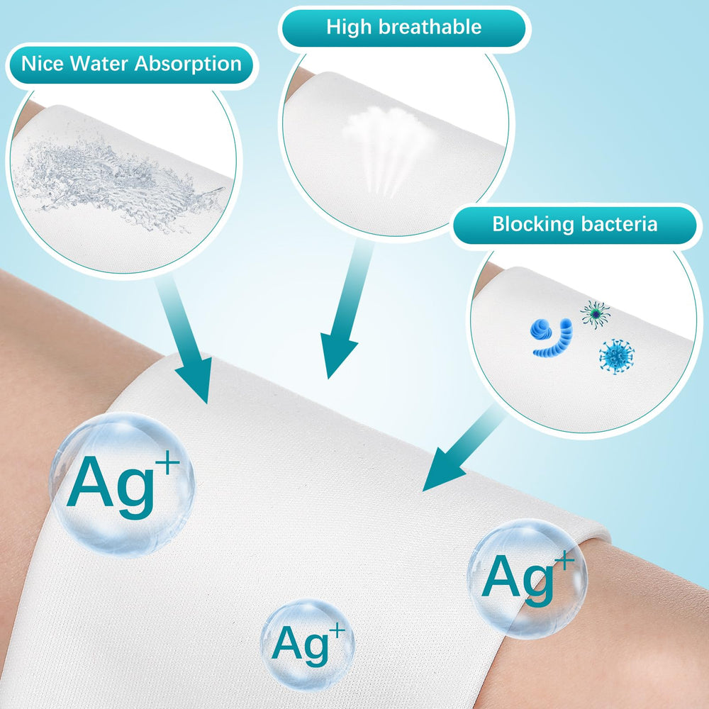 Jutom cut-to-size sheets adapt to armpits, back, legs, and more.