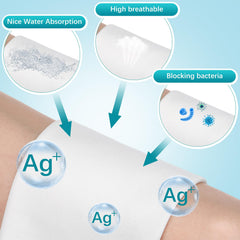 Jutom cut-to-size sheets adapt to armpits, back, legs, and more.