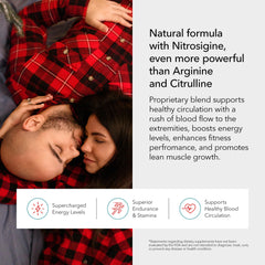 Juvenon BloodFlow-7 supplement jar closeup for convenient daily use.