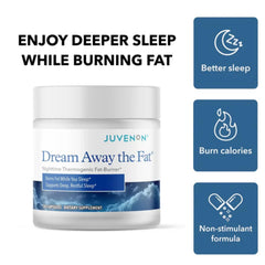 Juvenon Dream Away The Fat ingredients close-up featuring chromium and magnesium.