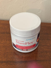 NuvoFlex label detail showing FruiteX-B for joint comfort.
