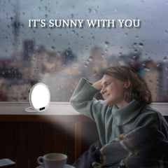 JUXLamp app control interface enables personalized wake and sunset schedules