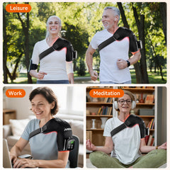 JVKOOL ergonomic shoulder wrap fits curves securely.