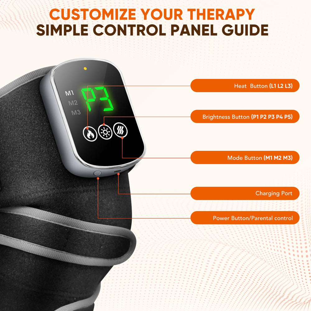 JVKOOL knee massager battery life supports multiple sessions per charge