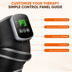 JVKOOL knee massager battery life supports multiple sessions per charge