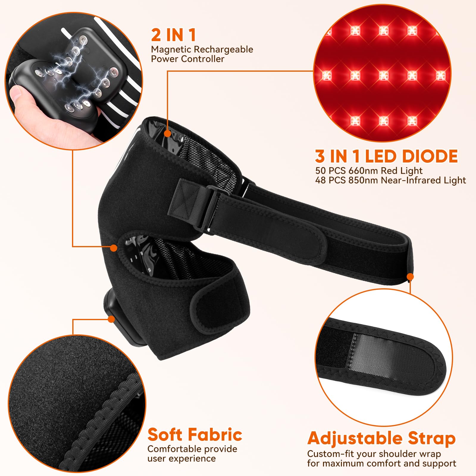 JVKOOL usable at work or home for convenient relief.