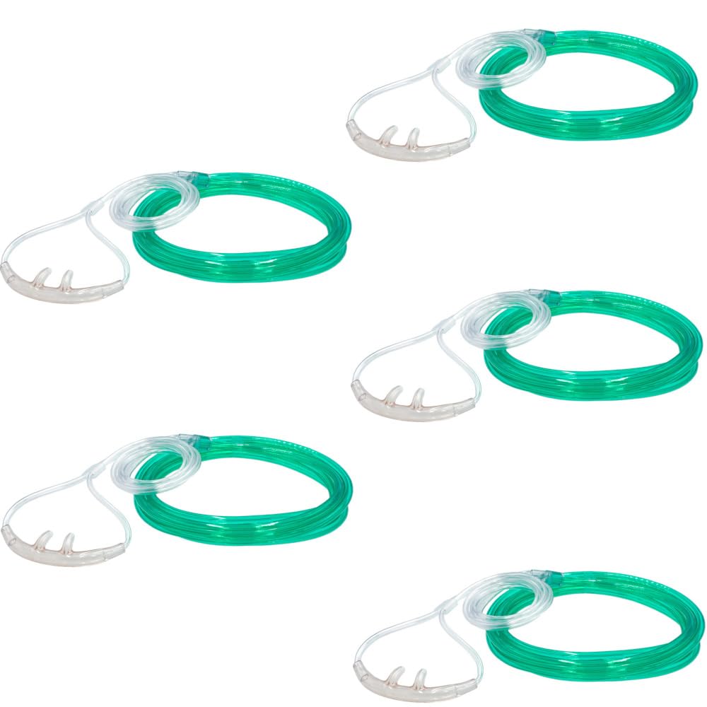JWYN Salter-style nasal cannula with 4ft tubing for comfortable high-flow oxygen delivery