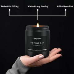 JXDLSQ Sage and Citrus candle brightens spaces with balance
