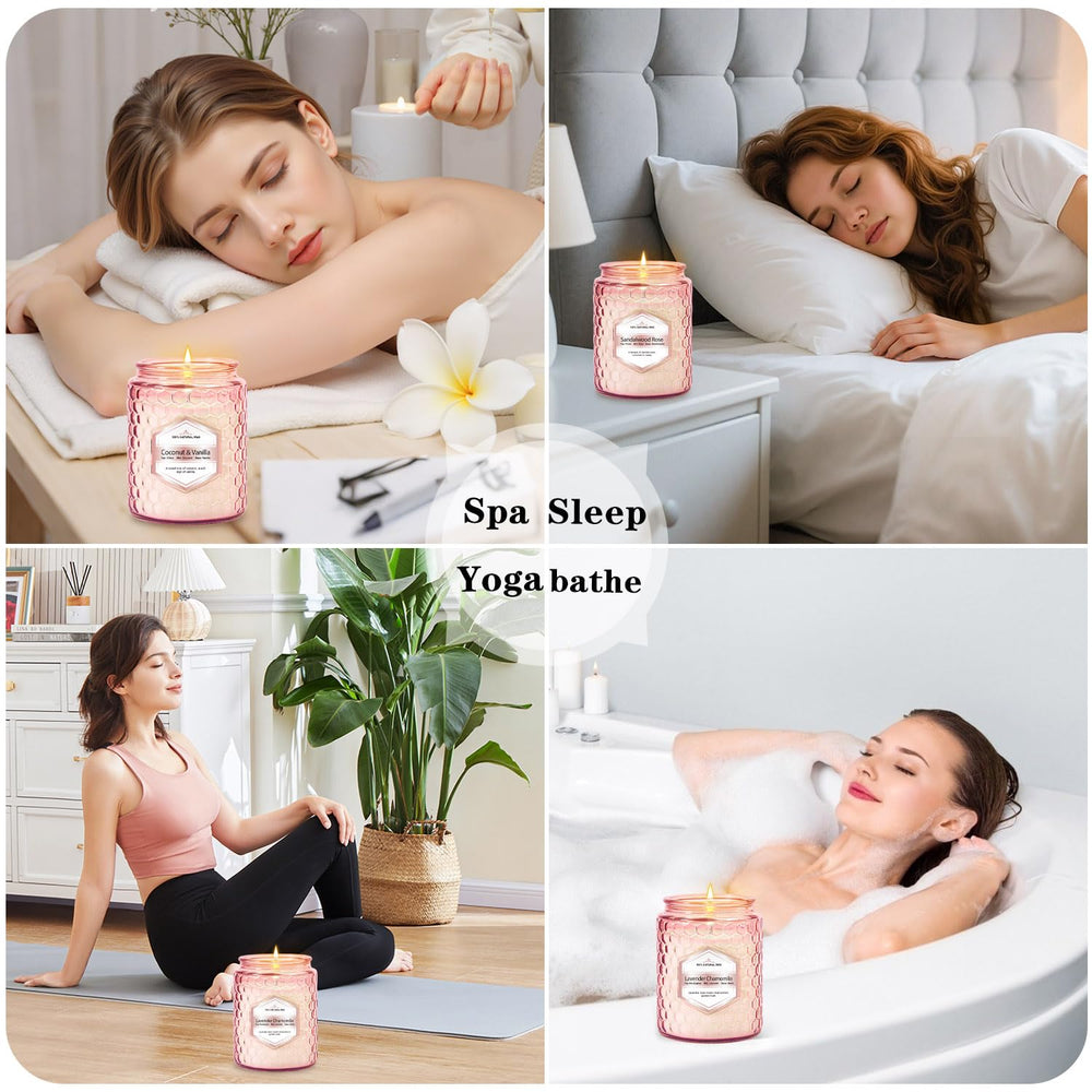 JXDLSQ cashmere cedar candle offers cozy comfort for downtime