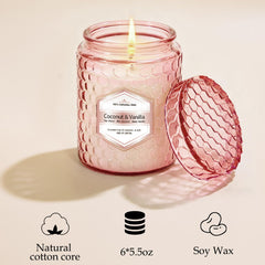 JXDLSQ Mediterranean fig candle evokes earthy sweetness for intimate moments