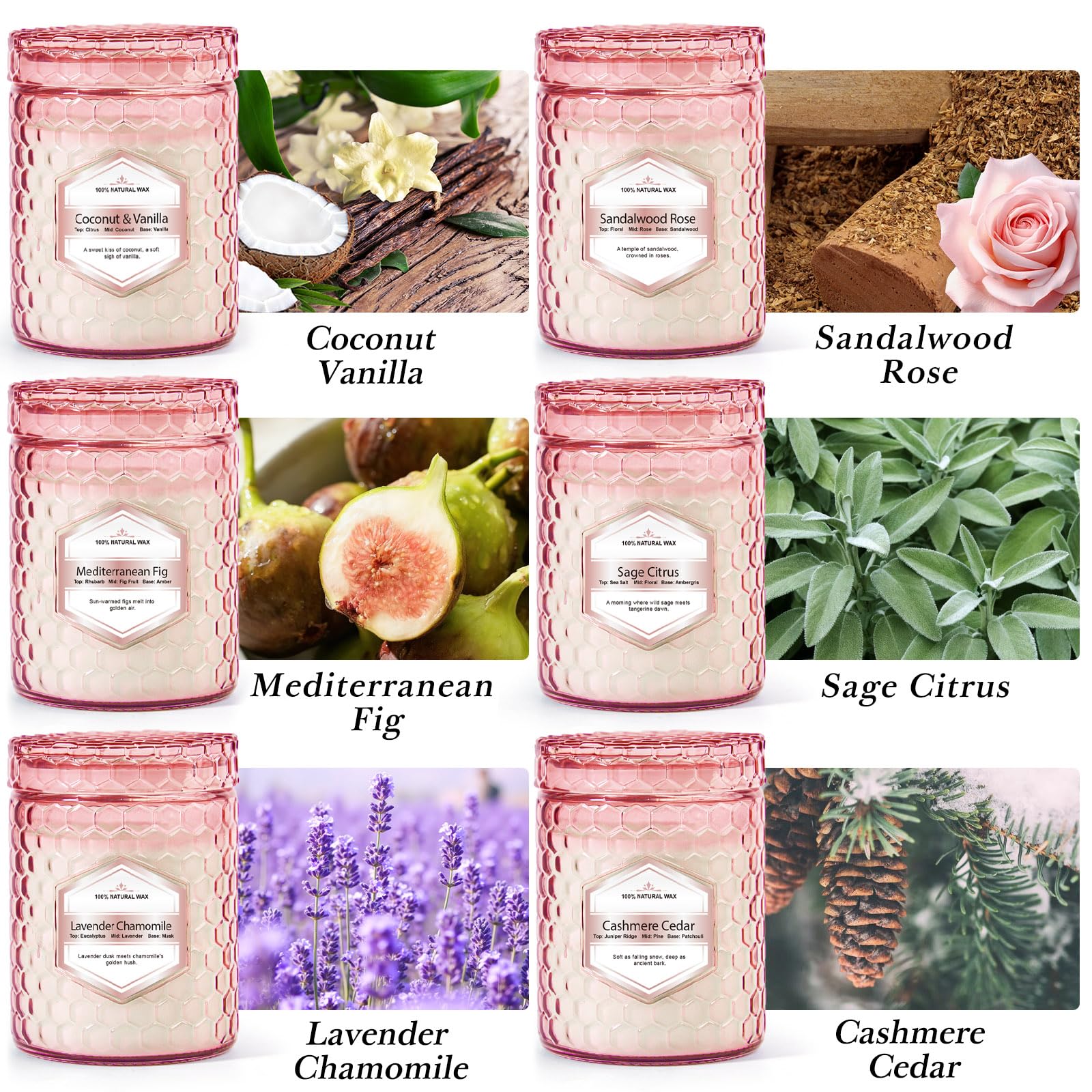 JXDLSQ sandalwood rose candle exudes floral warmth for cozy evenings