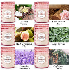 JXDLSQ sandalwood rose candle exudes floral warmth for cozy evenings