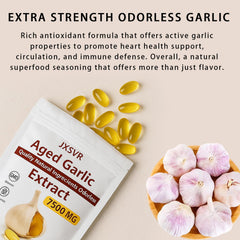 JXSVR 15:1 concentrated garlic extract label highlights high-potency option