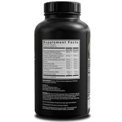Alpha JYM X ingredient visuals highlight DHEA, quercetin, and shilajit for formulation focus.